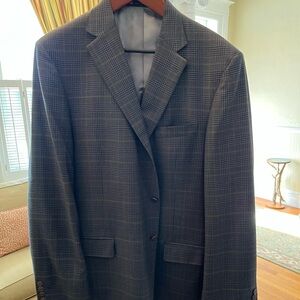 hart schaffner marx made in the USA plaid sport coat